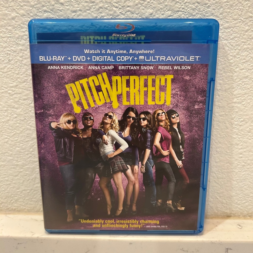 Pitch Perfect Blu Ray DVD Digital Copy Ultraviolet‎ Movie Film